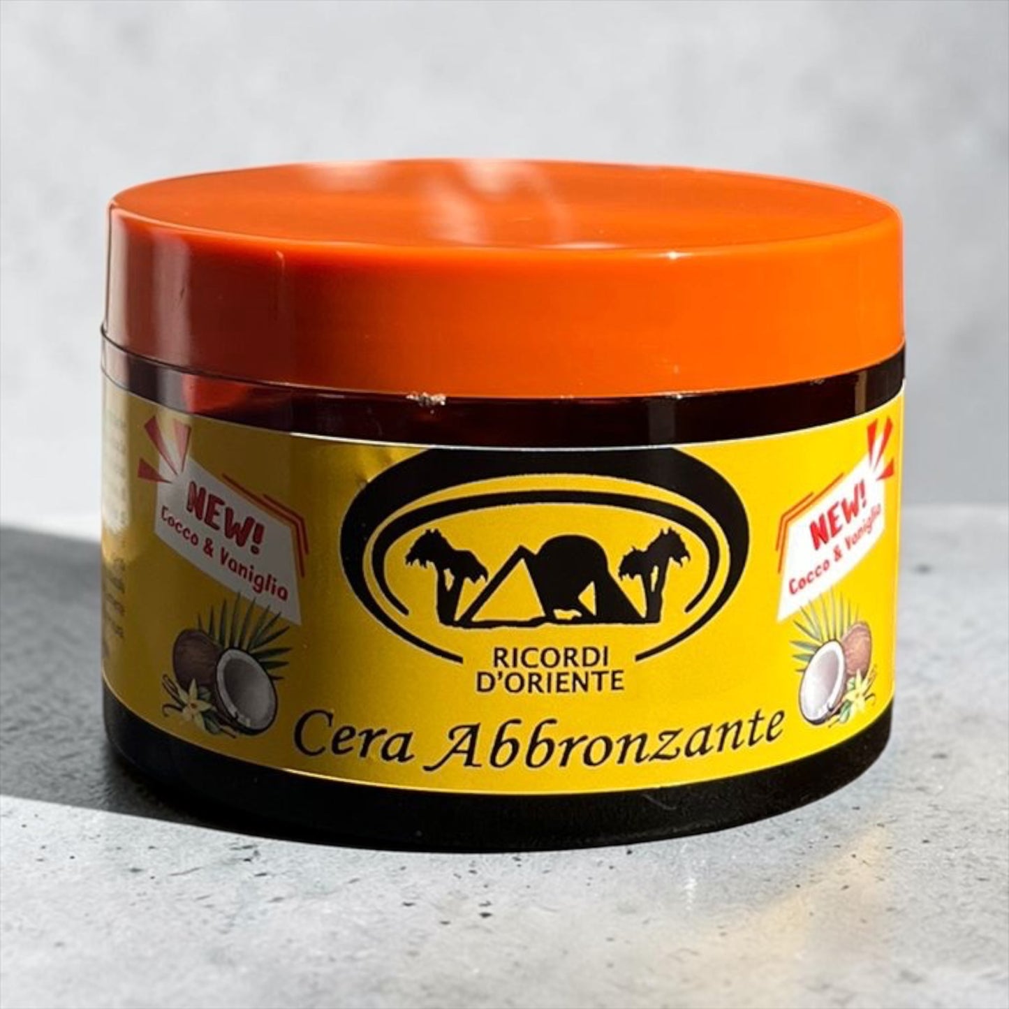 CERA SUPER ABBRONZANTE COCCO E VANIGLIA