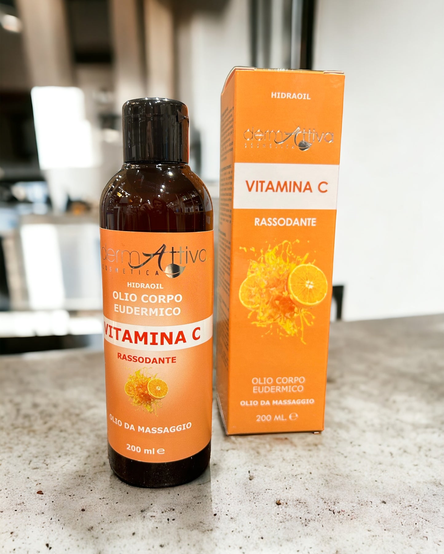 Olio corpo vitamina C