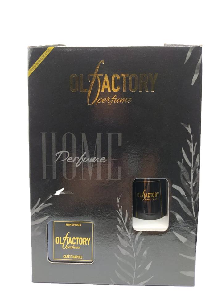 Kit Olfactory-Diffusore + Spray ambiente Cafe e Napule