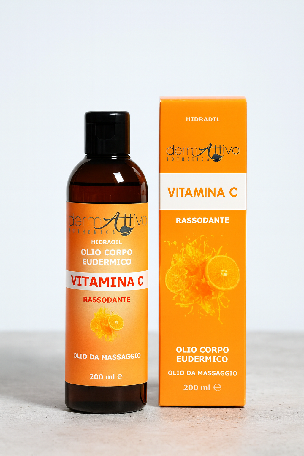 Olio corpo vitamina C