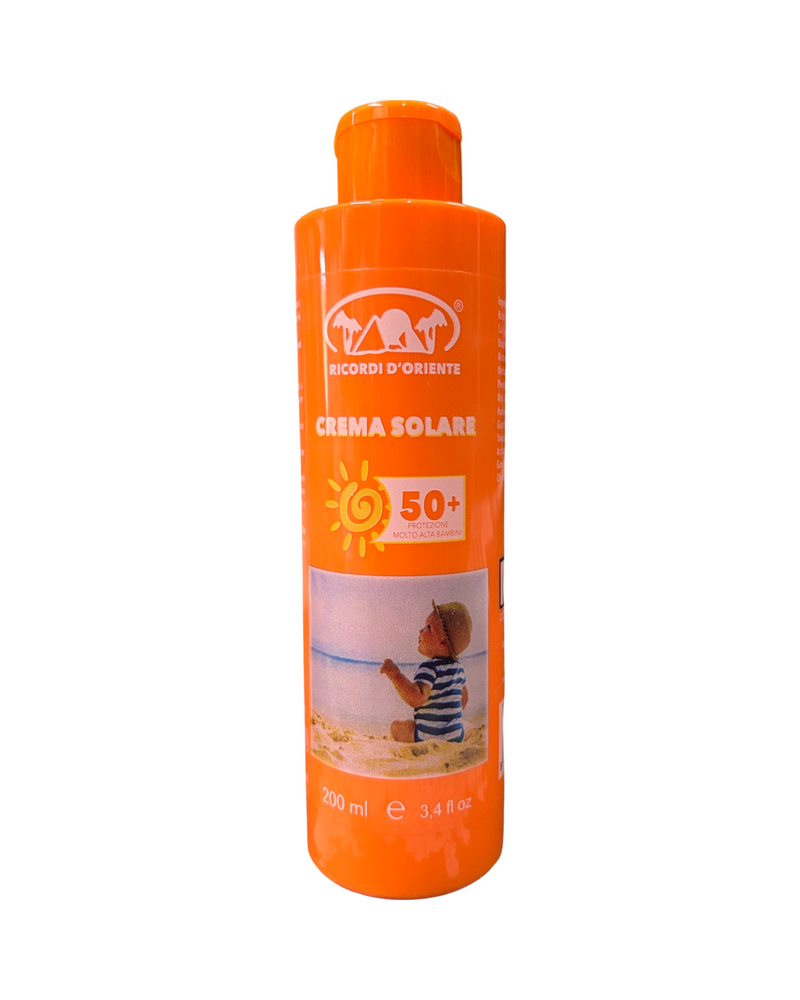 Crema solare 50+ bambini